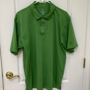 Pro Tour green men’s polo top